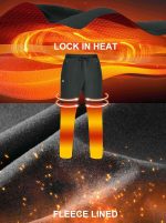 G Gradual Men's Fleece Lined Winter Pants with 3 Zipper Pockets Warm Athletic Joggers Workout Running Sweatpants for Men - Image 4