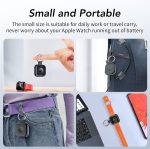 HUOTO Portable Charger for Apple Watch,Wireless Magnetic iWatch Charger 1200mAh Power Bank Travel Keychain Accessories Smart Chargers for Apple Watch Series 11/10/9/8/7/6/SE/5/4/3/2/1/UItra/UItra 2 - Image 8