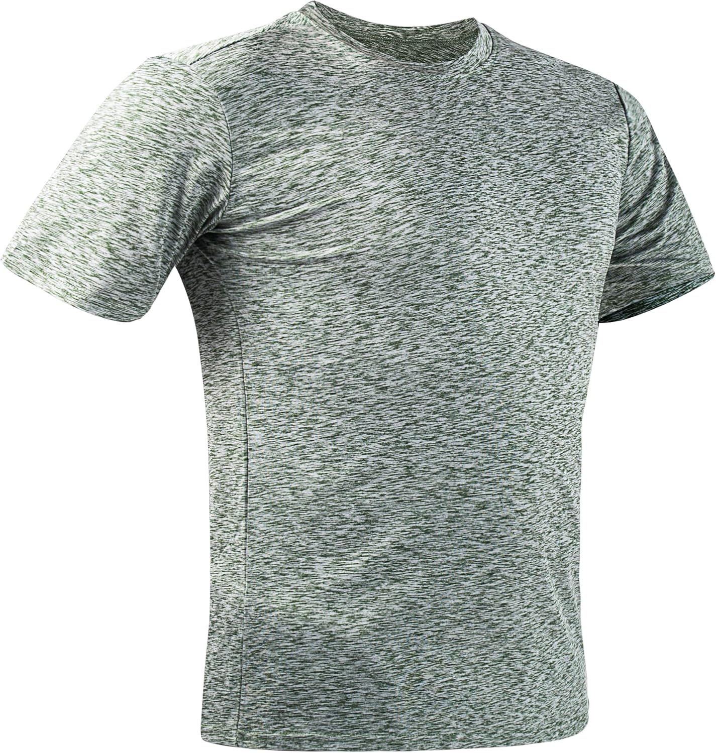 2&5 Pack Men's Sports T Shirts,Crew Neck Breathable Quick-Dry Short Sleeve, Lightweight Gym Tee for Athletic Running Casual 2 2&5 Pack Men's Sports T Shirts,Crew Neck Breathable Quick-Dry Short Sleeve, Lightweight Gym Tee for Athletic Running Casual - Image 2