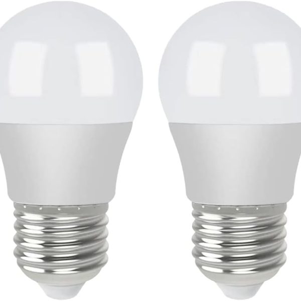 241555401 Refrigerator Light Bulbs Fit Frigidaire 241555401, Replacement for Kenmore/Sears 25369234702 Refrigerator, 2 Pack (White)