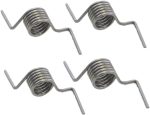 Refrigerator Spring/Counter Clockwise Wound DoorRepair Freezer/French Heavy Duty Steel/Compatible with Samsung GE LG Spring Hinge Mullion-4pcs