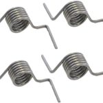 Refrigerator Spring/Counter Clockwise Wound DoorRepair Freezer/French Heavy Duty Steel/Compatible with Samsung GE LG Spring Hinge Mullion-4pcs