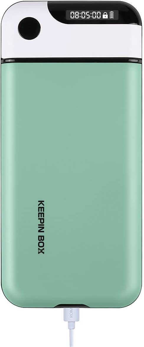 Phone Lock Box with Timer,Timed Lock Box,USB Charging Type,Time Can Phone Lock Box with Timer,Timed Lock Box,USB Charging Type,Time Can Be Freely Set,Easy to Carry,Excessive Games,Mobile Phone Addiction