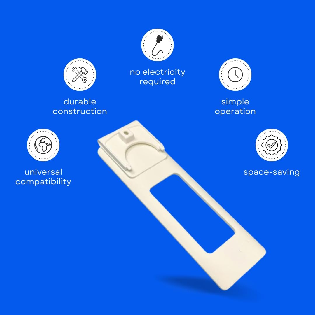 Water Dispenser Lever for Refrigerator Interior Water Dispensers | One-Handed Water Dispensing Lever for Select Refrigerator Models | Made in USA (Screw-On, White) 6 Water Dispenser Lever for Refrigerator Interior Water Dispensers | One-Handed Water Dispensing Lever for Select Refrigerator Models | Made in USA (Screw-On, White) - Image 6