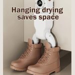 Shoe Dyer, Portable Electric Shoes Boots Glove Dryer and Warmer with Folding and Drying Adjustable Rack, Rapid Heating And Rapid Drying Multi-shoe Universal, Intelligent Timer and Constant Temperature - Image 6
