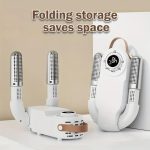 Shoe Dyer, Portable Electric Shoes Boots Glove Dryer and Warmer with Folding and Drying Adjustable Rack, Rapid Heating And Rapid Drying Multi-shoe Universal, Intelligent Timer and Constant Temperature - Image 8