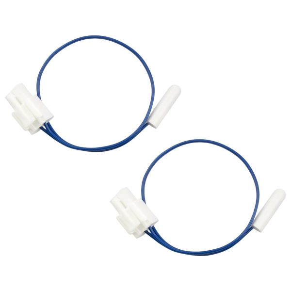 6500JB2002X 6500JB2002P Refrigerator Temperature Sensor Fits for LG Refrigerator, Replaces Part Number PS3636270 AH3636270 EA3636270, Refrigerator Thermistor for LG LFX25960SB LFX25960ST, 2 Pack