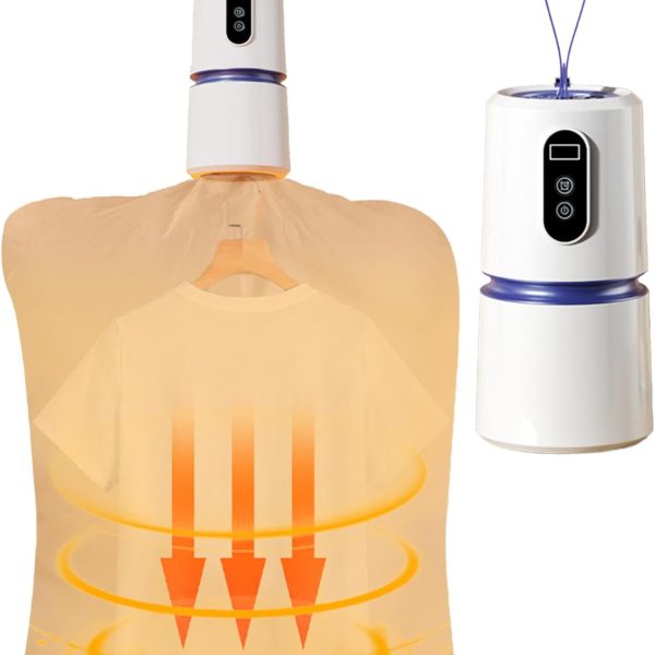 Portable Clothes Dryer with Timer, Portable Dryer with 360° Hot Air Technology & Dry Bag, Quiet Operation Mini Laundry Dryers, 30-240 Min Timer, for Travel, Apartment, RV, Dorm