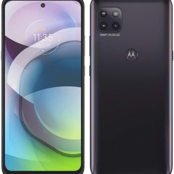 Motorola One Ace | 2021 | 2-Day Battery | Unlocked | Made for US 4/64GB | 48MP Camera | Volcanic Gray (Renewed)