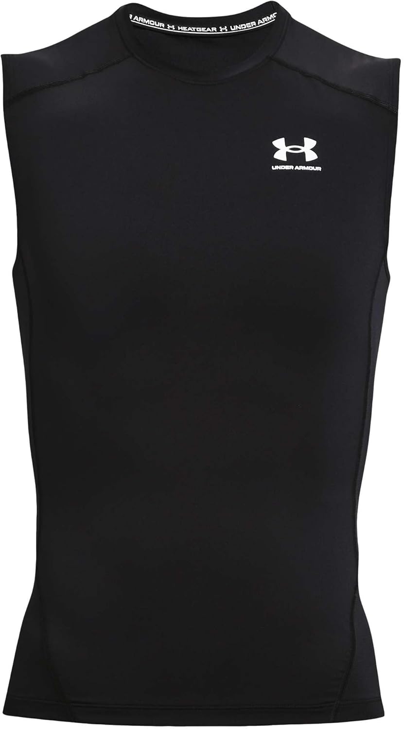 Under Armour Men's HeatGear Compression Sleeveless T-Shirt 6 Under Armour Men's HeatGear Compression Sleeveless T-Shirt - Image 6