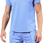 Men's Shirt and Shorts Set 2 Piece Outfits Fashion Summer Tracksuits Casual Sportwear Set