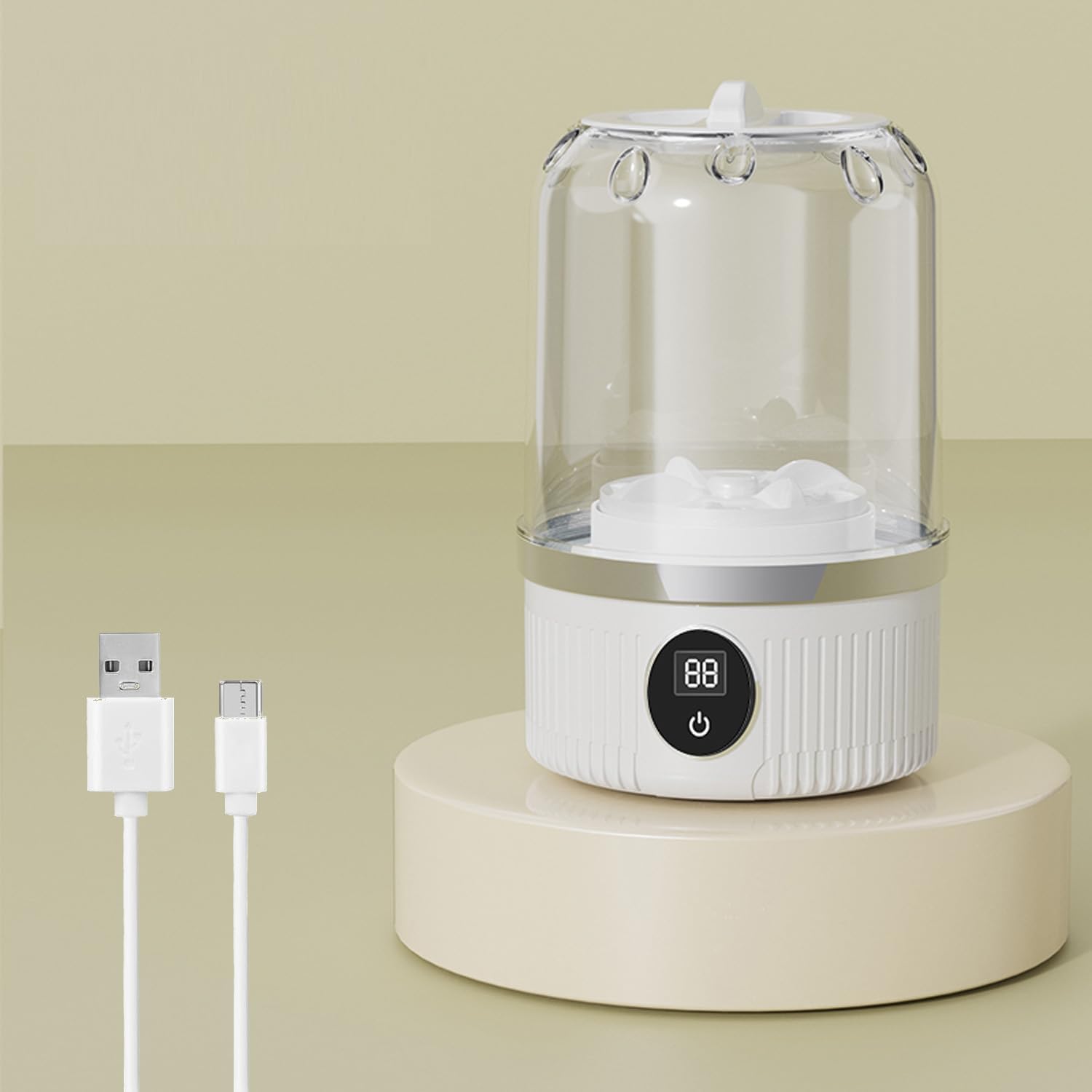 Portable Mini Washing Machine for Underwear, Socks, Baby Clothes – Rechargeable Cordless Compact Washer for Small Loads, Travel & Dorm Use – USB Charging Laundry Machine for Home, Apartment, RV 1 Portable Mini Washing Machine for Underwear, Socks, Baby Clothes – Rechargeable Cordless Compact Washer for Small Loads, Travel & Dorm Use – USB Charging Laundry Machine for Home, Apartment, RV