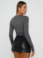 AUTOMET 3 Pack Womens Long Sleeve T Shirts Fall Fashion Basic Going Out Crop Tops Slim Fitted Winter Clothes 2025 - Image 4