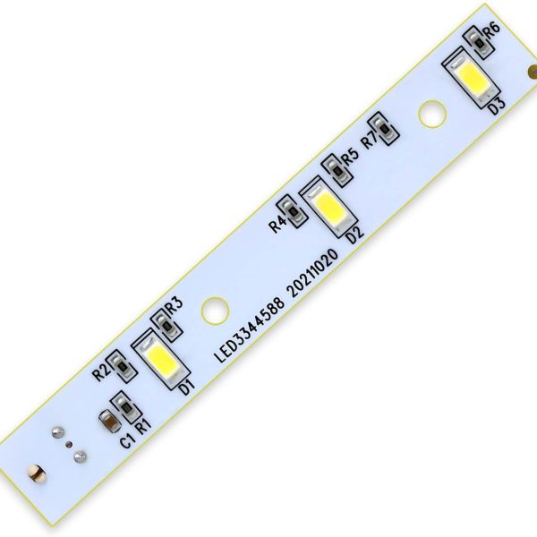 WR55X26671 Refrigerator Freezer LED Light Board for GE Refrigerator -Replaces PS11767930 AP6035586