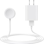 Magnetic Fast Charger for Apple Watch, Wireless Charging Cable for All iWatch Series (1 m)