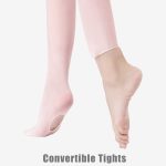 Stelle Girls Women Ballet Dance Convertible Tights Ultra Soft Pro Transition Tights - Image 4