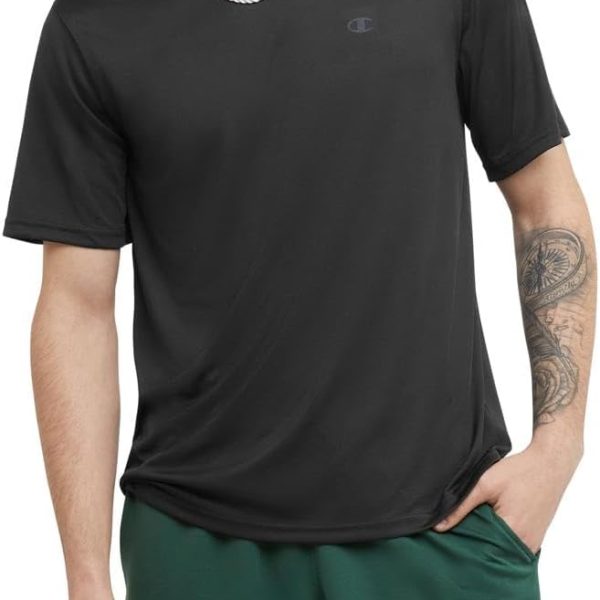 Champion Men's T-shirt, Sport Tee, Moisture Wicking, Anti Odor, Athletic T-shirt for Men (Reg. Or Big & Tall)