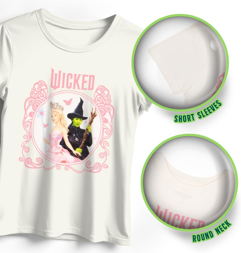 wicked Girl's Graphic Print T-Shirt 2-Pack - Short Sleeve Tees Bundle for Kids 3 wicked Girl's Graphic Print T-Shirt 2-Pack - Short Sleeve Tees Bundle for Kids - Image 3