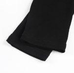 Artfish Women's Square Neck Long Sleeve Ribbed Slim Fitted Casual Basic Crop Top - Image 3