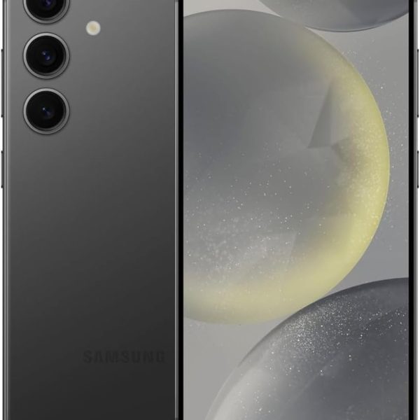 Samsung Galaxy S24 5G, 128GB, 8GB RAM, 6.2" AMOLED 2X Display, 50MP Camera, Factory Unlocked, S921U, Onyx Black (Renewed)