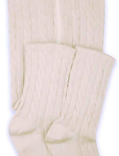 Jefferies Socks Girls 2-6X Cable Tight