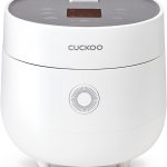 CUCKOO Micom Rice Cooker 6-Cup Uncooked / 12-Cup Cooked with Nonstick Inner Pot, Versatile Rice Maker with 9 Menu Options, Fuzzy Logic Technology, Auto Clean, Quick Rice Mode, White (CR-0675FW)