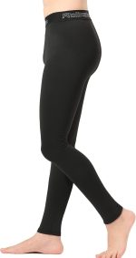 4 or 3 Pack Youth Boys' Compression Leggings Tights Athletic Pants Sports Base Layer for Kids Cold Gear - Image 3