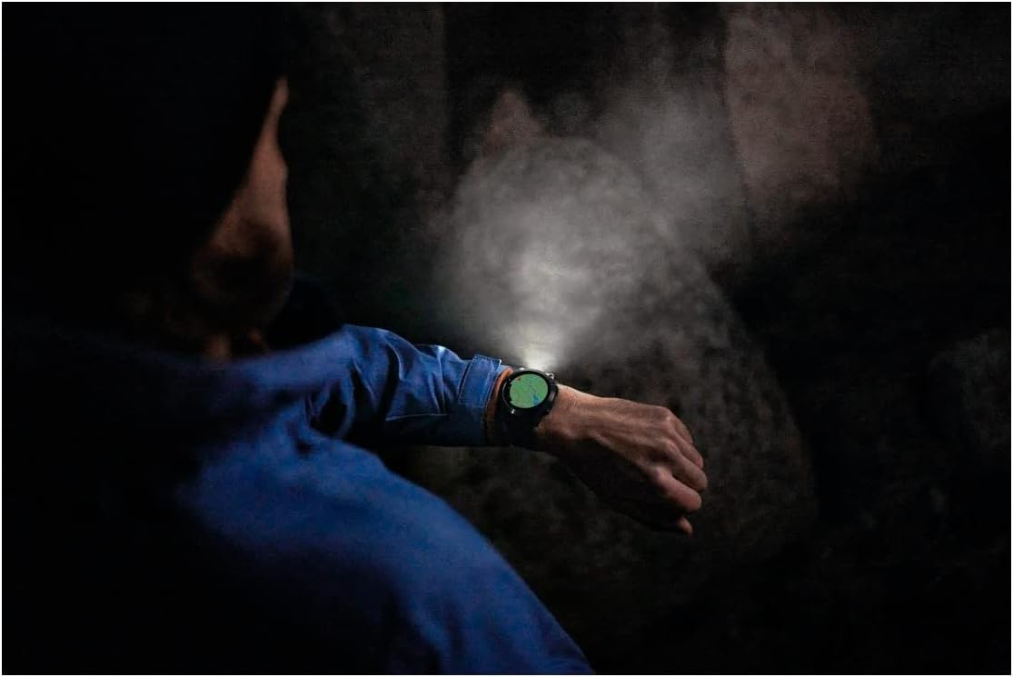 Garmin fēnix 7 Pro Sapphire Solar, Multisport GPS Smartwatch, Built-in Flashlight, Solar Charging Capability, Black 2 Garmin fēnix 7 Pro Sapphire Solar, Multisport GPS Smartwatch, Built-in Flashlight, Solar Charging Capability, Black - Image 2