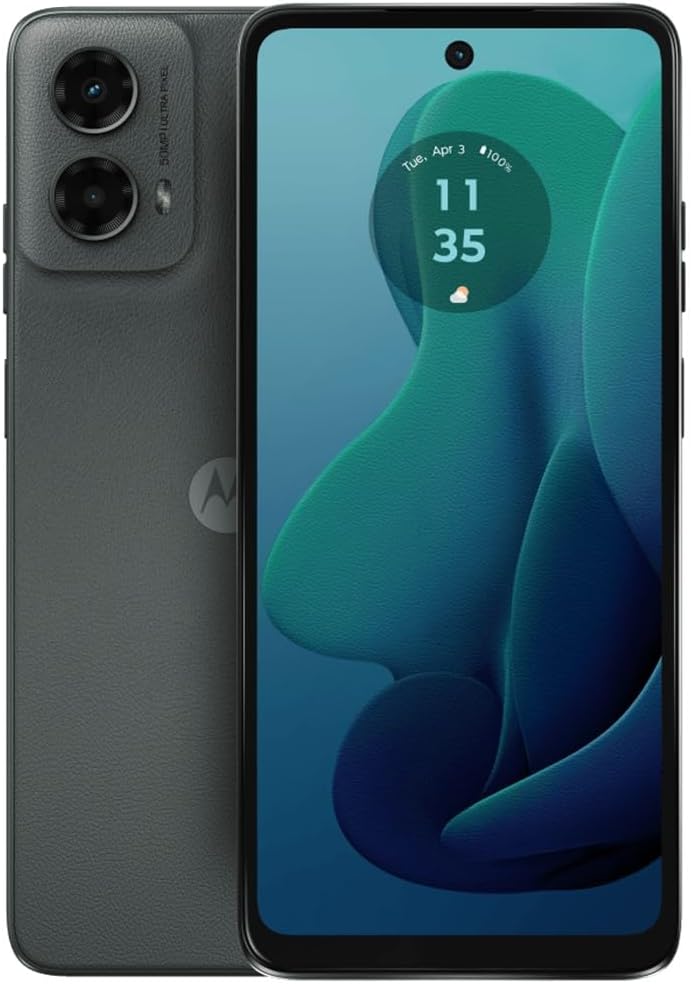 Motorola Moto G 5G 2024 (128GB, 4GB) 6.6", 50MP Dual Motorola Moto G 5G 2024 (128GB, 4GB) 6.6", 50MP Dual Camera, Android 14 (Only for AT&T, Cricket, Net 10-5G / 4G LTE) XT2417-4 (Sage Green) (Renewed)