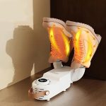 Shoe Dyer, Portable Electric Shoes Boots Glove Dryer and Warmer with Folding and Drying Adjustable Rack, Rapid Heating And Rapid Drying Multi-shoe Universal, Intelligent Timer and Constant Temperature