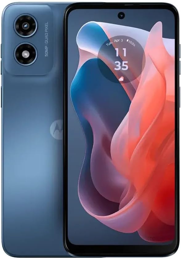 Motorola XT2413-3 Moto g Play 2024 6.5" 64GB 4GB RAM Sapphire Blue LTE AT&T Prepaid Smartphone 1 Motorola XT2413-3 Moto g Play 2024 6.5" 64GB 4GB RAM Sapphire Blue LTE AT&T Prepaid Smartphone