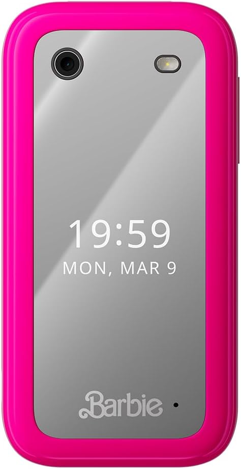 HMD Barbie Phone | Flip | Unlocked | International Version | Pink 2 HMD Barbie Phone | Flip | Unlocked | International Version | Pink - Image 2