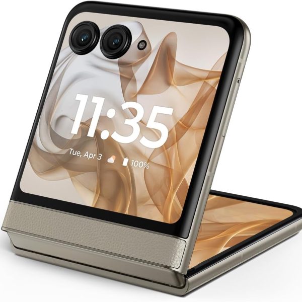 Motorola razr | 2024 | Unlocked | Made for US 8/256GB | 50MP Camera | Beach Sand