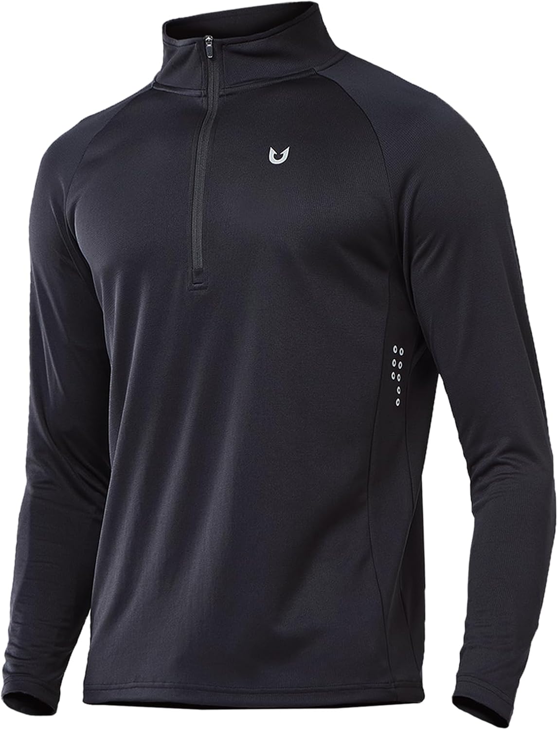 NORTHYARD Quarter Zip Pullover Men Running Shirt Long Sleeve Moisture NORTHYARD Quarter Zip Pullover Men Running Shirt Long Sleeve Moisture Wicking Quick Dry Athletic Workout Shirts