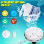 Portable Washing Machine, Mini Ultrasonic Washing Machine 3 in 1 Dishwashers Ultrasonic Waves Suitable for Home, Business, Travel, College Room, RV, Apartment (3.5IN) - Image 5