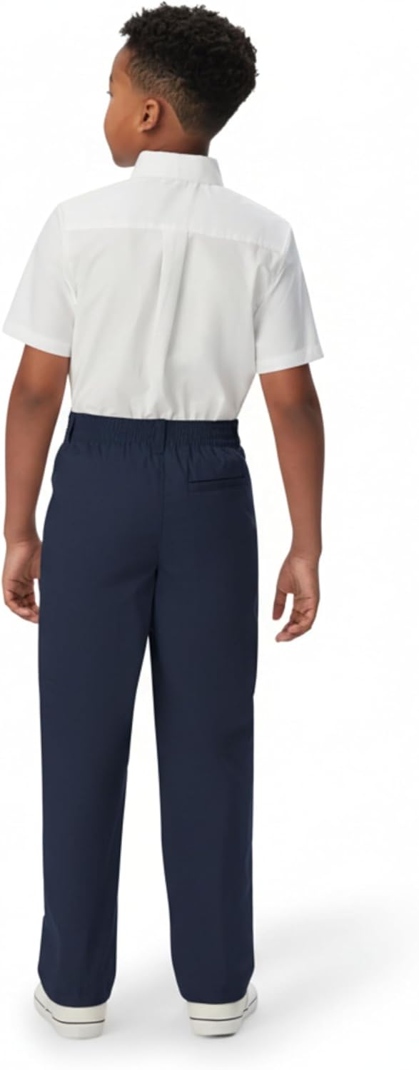 French Toast Boys Pull-on Relaxed Fit School Uniform Pant (Standard & Husky) 2 French Toast Boys Pull-on Relaxed Fit School Uniform Pant (Standard & Husky) - Image 2