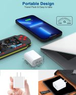 iPhone Charger Fast Charging,iPhone Fast Charger 2Pack Type C Fast Charger Block Plug Adapter 6FT USB-C to Lightning Cable Cord for iPhone14/13/13 Pro/12 Pro/12 Pro Max/11/Xs Max/XR/X/SE,iPad,AirPods - Image 7