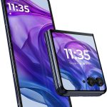 Motorola razr+ | 2024 | Unlocked | Made for US 12/256 | 50MP Camera | Midnight Blue (Renewed)