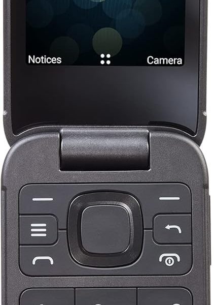 TracFone Nokia 2760 Flip, 4GB Black - Prepaid Feature Phone