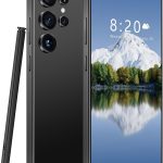 MMY I25 Ultra Unlocked Cell Phone, Built in Pen,6.99" HD Screen 16+512GB Unlocked Phones,Android 14 7000mAh Long Battery Life Smartphone,5G/Dual SIM/Fingerprint Unlock/Face ID (Black, 16+512)