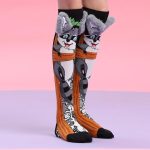 Crazy Socks For Kids Wacky Girls Cute Knee Socks Girl 3D High Tube Fashion Kids - Image 3
