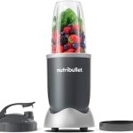 nutribullet Personal Blender, Shakes, Smoothies, Food Prep, and Frozen Blending, 24 Ounces, 600 Watt, Gray, NBR-0601WM