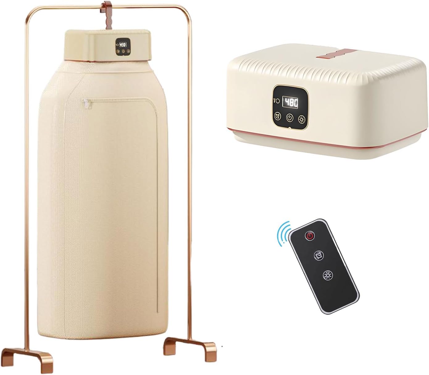 Portable Mini Clothes Dryer - Compact Quiet Fast-Drying for Apartment/RV/Travel, Adjustable Timer, Wrinkle-Reducing Heat 1 Portable Mini Clothes Dryer - Compact Quiet Fast-Drying for Apartment/RV/Travel, Adjustable Timer, Wrinkle-Reducing Heat