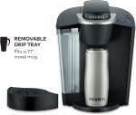 Keurig K-Classic Single Serve K-Cup Pod Coffee Maker, with 3 Brew Sizes, 48oz Removable Reservoir, Black - Image 3