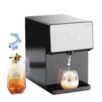 Countertop Nugget Ice Maker with Chewable Soft Ice, 35lbs/24Hrs High Capacity, Self-Cleaning & Automatic Dispensing, Quiet 45dB Operation for Home/Office/Bar (BPA-Free, LED Touch Panel)