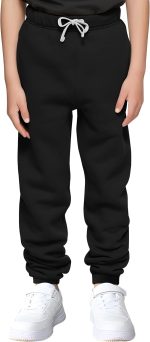 VOGRYE 3 Pack Boys Cotton Toddler Sweatpants Boys Joggers Pants with Pocket Drawstring for Kids 2T-14 Years - Image 4