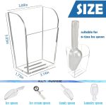 2 Pack Ice Scoop Holder, Ice Maker Scoop Holder for Counter Top Ice Makers and Machines - Image 3