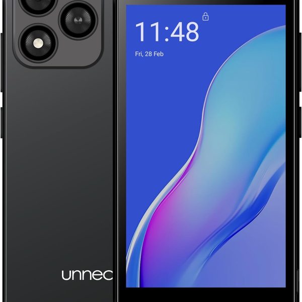 Bolt 1 | Dual SIM | Unlocked Smartphone | Android 14 (Go Edition) | 2 Day Battery | 5.0” FWVGA Display | 2GB RAM | 32GB Storage | 5MP Camera | Black