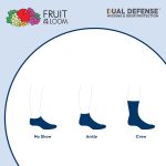 Fruit of the Loom Boys' Dual Defense Crew Socks (10 Pack) - Image 3