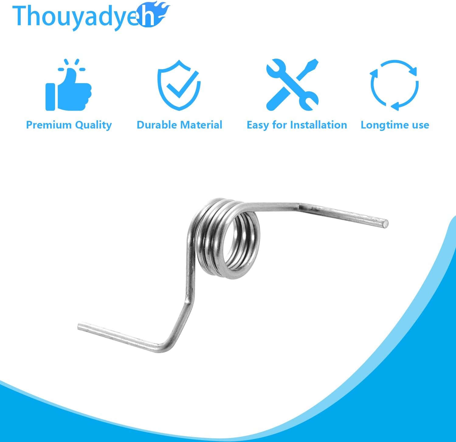 DA81-01345B Spring French For samsung rf4287hars Refrigerator French Door Spring RF267AFWP RF267HERS RF268ABBP RF268ABPN 3 DA81-01345B Spring French For samsung rf4287hars Refrigerator French Door Spring RF267AFWP RF267HERS RF268ABBP RF268ABPN - Image 3